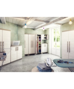 ARMADIO KETER "EXCELLENCE" 2 ANTE IN RESINA BEIGE, 65X45X182 CM